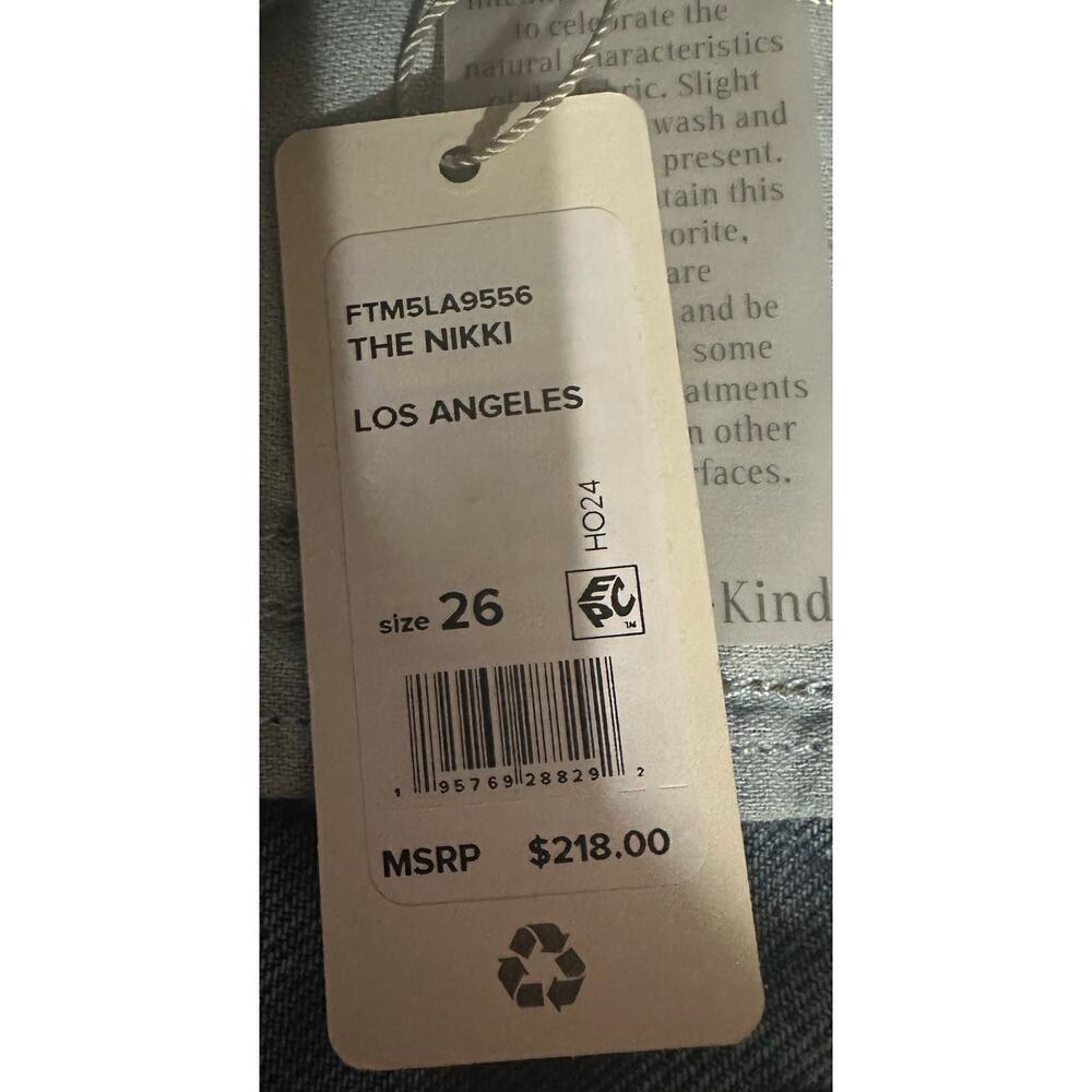 Favorite Daughter THE NIKKI MID RISE BARREL Size 26 - Picture 8 of 8
